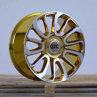 Forged aluminum alloy wheels