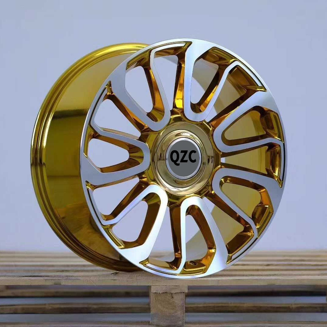 Forged aluminum alloy wheels