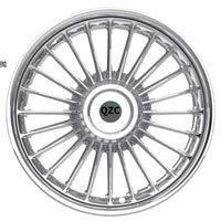 Two piece forged wheel hub