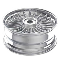 Two piece forged wheel hub