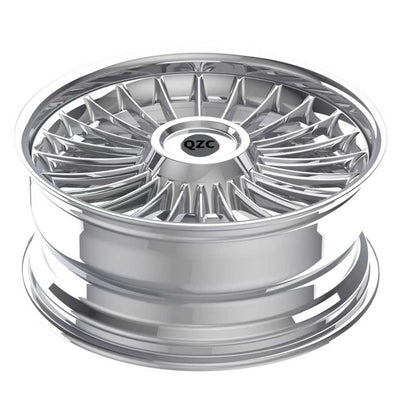 Two piece forged wheel hub