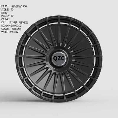 Customized forged wheel hub