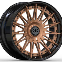Customized two-piece forged wheels