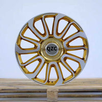 Forged aluminum alloy wheels