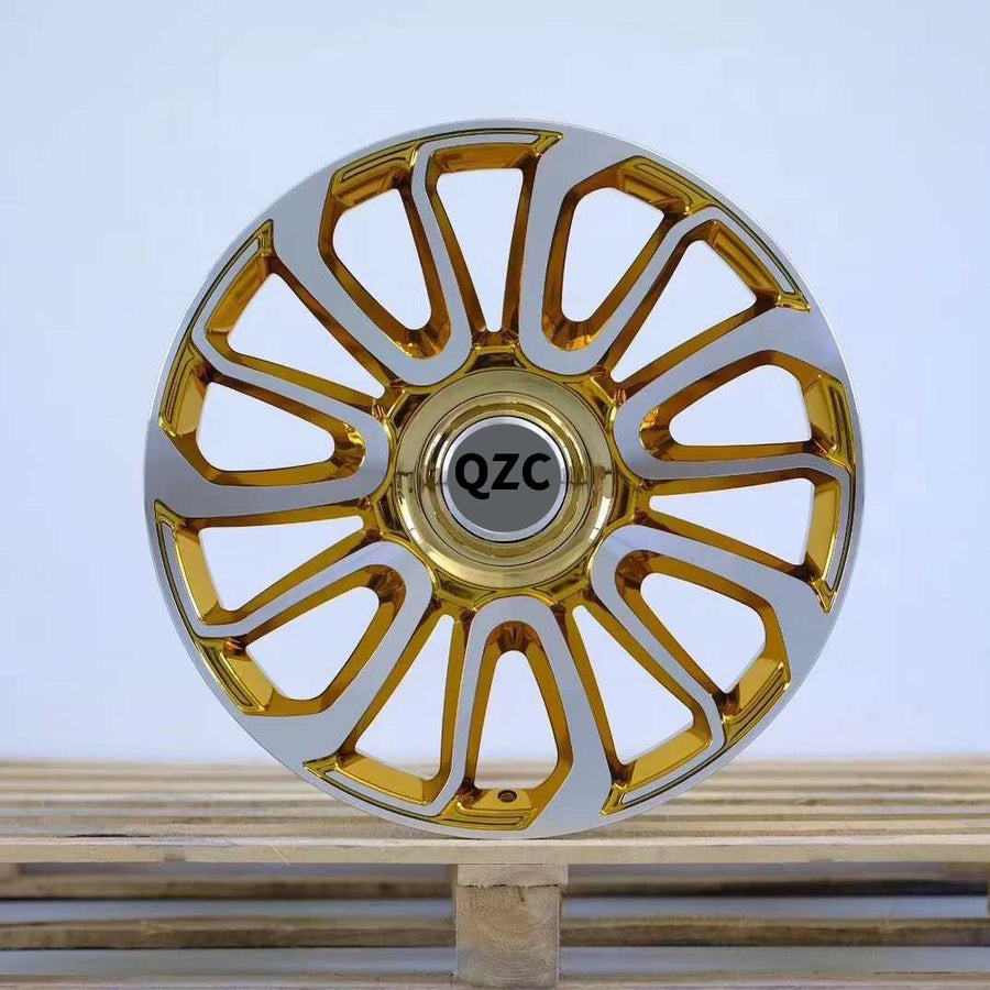 Forged aluminum alloy wheels