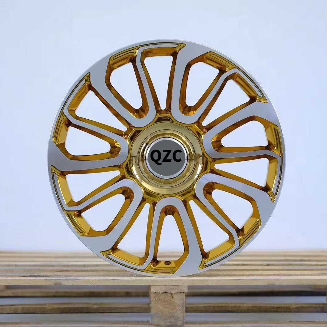 Forged aluminum alloy wheels