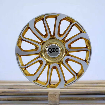Forged aluminum alloy wheels
