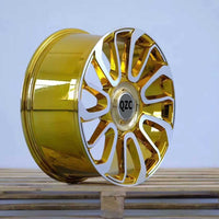Forged aluminum alloy wheels