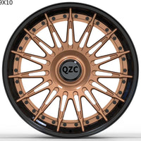 Customized two-piece forged wheels