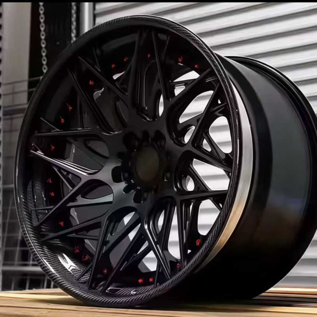 3-Piece Aluminum Alloy Forged Car Wheel Rims