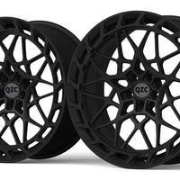 Forged aluminum passenger car wheels