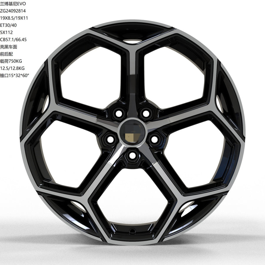 Customized forged wheel hub