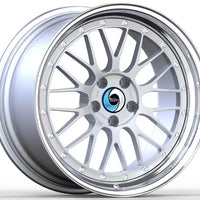Two piece forged wheel hub