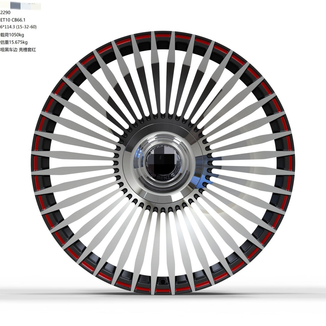 Personalized customized forged wheel hub