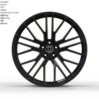 Customized forged wheel hub
