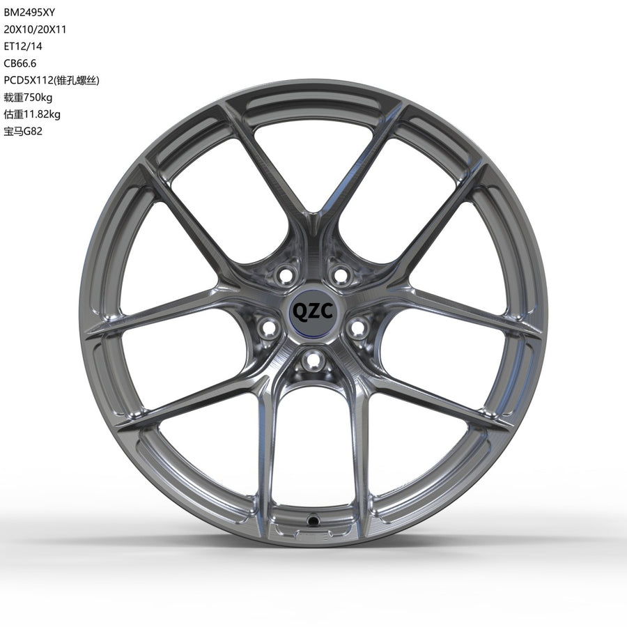 Customized forged wheel hub