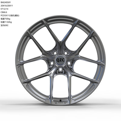 Customized forged wheel hub