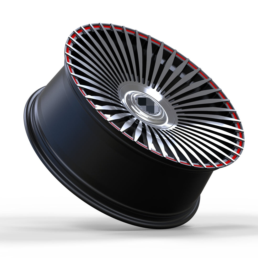 Personalized customized forged wheel hub