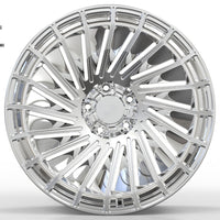 Customized forged wheel hub