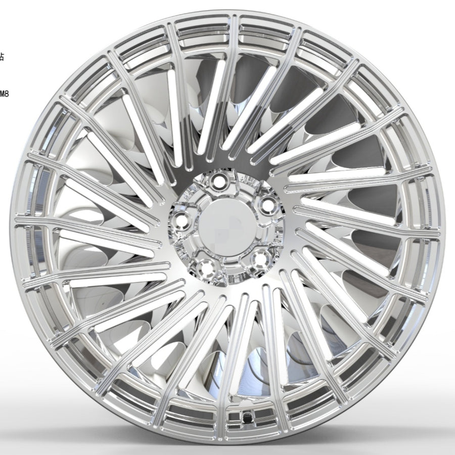Customized forged wheel hub