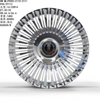 Customized forged wheel hub