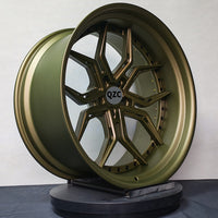 Customized two-piece forged wheel hub