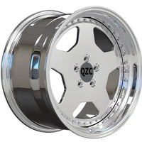 Two-piece forged wheels